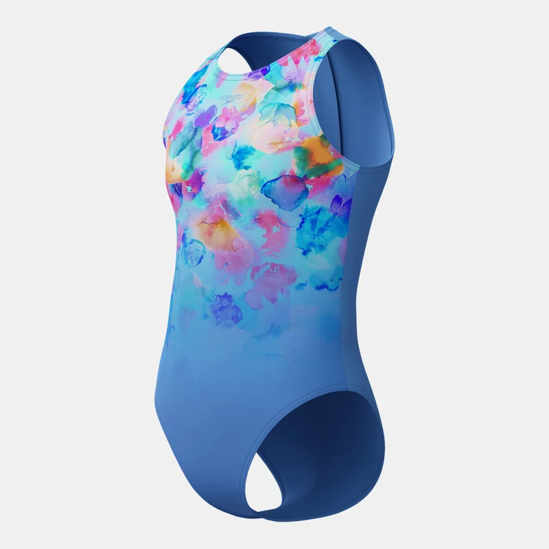 speedo Blue Kids' One-Piece Swimming Hydrasuit  | Best Price UAE